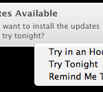 App Store update notification example