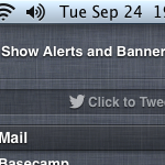 How to disable notiication center temporarily